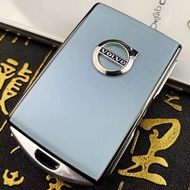 Volvo ฝาครอบกุญแจรถหัวเข็มขัดกระเป๋าสไตล์เรียบง่ายรถยนต์อุปกรณ์เสริมเหมาะสําหรับ XC40 XC60 XC90 S60