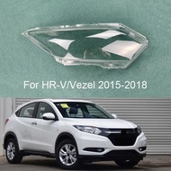 For Honda HR-V HRV 2015-2018 Car Accessories Headlamp Cover Transparent Lampshade Headlight Shell