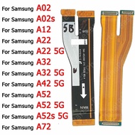 1Pcs For Samsung Galaxy A02 A02s A12 A22 A32 A42 A52 A52s A72 5G Main Board Mainboard Motherboard Fl