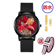 CR7 football Cristiano Ronaldo Juventus F.C. Waterproof quartz watch student crystal glass watch Sui