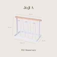 β¨ RAK PIRING MODERN | DESAIN ELEGAN & KUAT πͺ | γTECγJOJI RAK GELAS ORGANIZER BESI CUP HOLDER TEMPAT