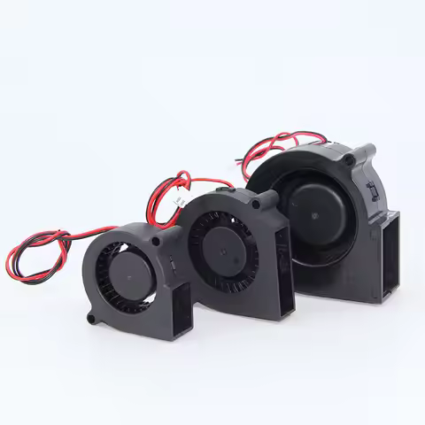 2PIN DC 5V 12V 24V 4020 5015 6015 7530 Blower Turbo Cooling Fan Brushless 4cm 5cm 6cm 7cm for 3D Pri