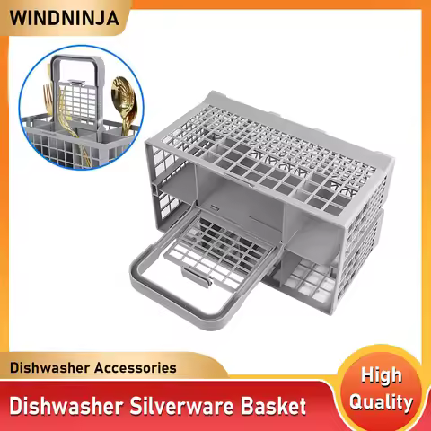 Dishwasher Cutlery Basket Knife Fork Storage Basket for Bauknecht Whirlpool Indesit Hotpoint Dish Wa