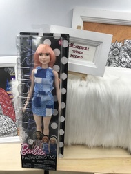 Genuine Barbie fashionistas doll. Black Skin Doll. Fat Barbie Doll.