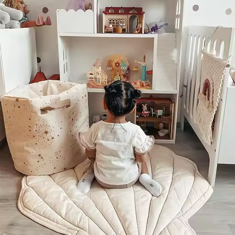 Room Decoration Carpet Seashell Shaped Thin Cushion Living Room Decorative Carpet Floor Carpet for L