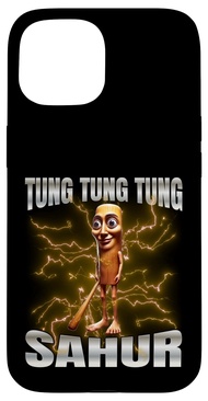 Tung Tung Tung Sahur スマホケース iPhone 15 用