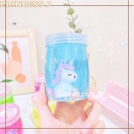 【Unicorn Slime】unicorn slime 3D unicorn pretty shining slime crystal mud mainan独角兽星空史莱姆 ️