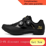 YQ51 New Riding Shoes Men's and Women's Cycling Shoes Lock Shoes Mountain Bike Road Bike Non-Lock Shoes Lightweight and