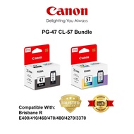 CANON PG-47 / CL-57 Printer Ink Cartridge  Black Color