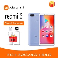 Xiaomi-Redmi 6มาร์ทโฟนที่มี Google Play 5.45 "เต็มหน้าจอโทรศัพท์มือถือใบหน้า AI3GB 32GB