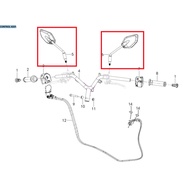100% ORIGINAL QJ MOTOR AX200S SIDE MIRROR