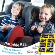 Disentanglemen Iron Link Unlock Interlock Game 2024 New Teaser Brain Wire Puzzle O0c7