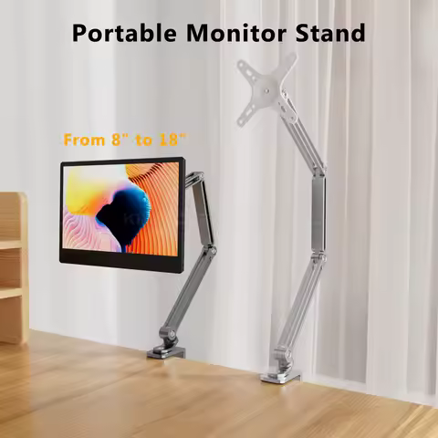 Long Arm Stand For Monitor Stand iPad Galaxy Tablet Kindler Tablet Desk Holder Magnetic Bed Phone St