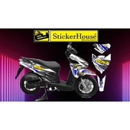 Rusi Flair 125 Decals Laminated