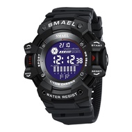 2023 Men Watches Luxury Man Military Watch SMAEL 8050 Waterproof Big Dial Fashion LED Backlight Spor