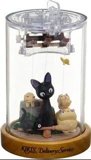 全新 日版 魔女宅急便 Gigi Kiki 活動 音樂盒 135MM 宮崎駿 Ghibli 吉卜力 Music Box