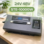 Standard Sine Wave Power Converter -STE 24V 48VDC to 220V - 10,000W | Genuine Genuine | Soyer Tech D
