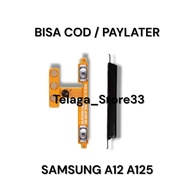 TOMBOL VOLUME BUTTON + FLEXIBLE VOLUME SAMSUNG A12 / A125 SET