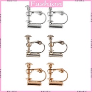 NAV Clip-on Earring Converter with Post for DIY Earring Clip-on Earring Jewelry