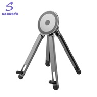 greatbuy666-Foldable Tripod Multifunctional Magnetic Laptop Holder Portable Desk Stand for Phone Tab