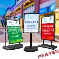 Outdoor Windproof Display Stand Water-Filled Display Sign Stand kt Board Sign Poster Stand Water Sig