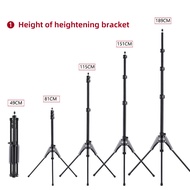 kissdumbo-SG Andoer 189cm/74.4in Adjustable Tripod Stand Video Light Aluminum Alloy Material 3-secti