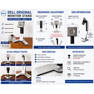 Used Dell monitor stand, Universal monitor stand for 17-inch to 24-inch monitors