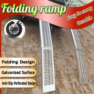 【VINZ】High Quality Foldable ramp motorcycle Bike Car ramp Car ramps heavy duty Foldable Ladder Tangg