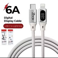 IPHONE Zbox C to C and C to data cable 6Aiphone supports fast charging and LED indicatorADA