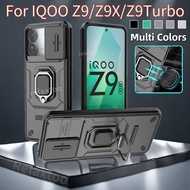 IQOOZ9 5G Shockproof Casing For Vivo IQOO Z9 X Turbo Z9X Z9Turbo IQOOZ9X IQOOZ9Turbo 5G Metal Bracke