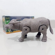 BUFFALO TOY CAN WALK & SOUND - EDUCATIONAL CHILDREN - EDUCATIONAL ANIMALS