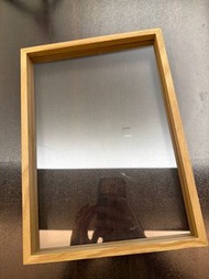 Muji 亞加力膠片 木製相框