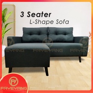 Fayeyang L Shape Sofa/sofa fabric/sofa 3 seater/Sofa 3 L/sofa kain/沙发