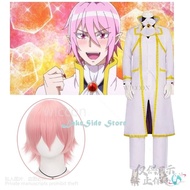 Anime Asmodeus Alice Welcome To Demon-School Mairimashita Cosplay Iruma-Kun Costume Wig Uniform Hall