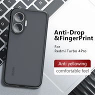 POCO F7 Ultra F7 Pro Translucent Matte Case For Redmi Turbo 4 Pro Matte Back Cover Redmi Turbo 4 Pro