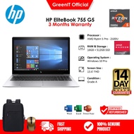 HP ELITEBOOK 745 G4/G5/G6/G7 (3 MONTHS WARRANTY T&C) AMD RYZEN 5 PRO 14" inch GAMING LAPTOP WIN 10