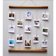 GANTUNGAN Polaroid photo holder polaroid photo hanger polaroid wooden hanger polaroid wooden hanger