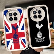 Soft Casing for Realme Narzo 70 N65 12 12X Plus Pro 13 Lite 5G White Q89 Tottenham-Hotspur
