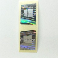 [SILVER ZIN WIN11 COLOR CHANGING EFFECT] 01 Window 11 WIN 11 logo stamp with multi-colored sparkling