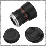 (YTMG) 85mm F1.8 Camera Lens for F1.8 Large Aperture Fixed Focus Portrait Macro Pure Manual Focus SL