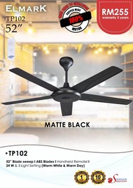 Ceiling Fan Elmark TP 102 52" | 遥控风扇