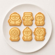 Farmer Orchard Cartoon Biscuit Mold Twickstein Cookies Coffee Grounds Fragrant Brand Clay Press Baki