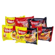 Richeese Cheese Fried Noodles 74gr / Richeese Cheese Ramen Noodles 65gr