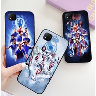 Xiaomi redmi 9c / redmi 10a case printed with images of manchester and u23 football teams, very beau