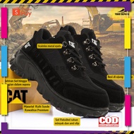 [PREMIUM Original] Caterpillar Boots Men's Safety Shoes - Steel Toe Safety Boots - Men's Work Shoes 