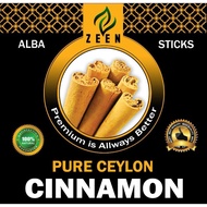 Cinnamon sticks 100% Pure Organic Ceylon alba Cinnamon from Sri Lanka 80g | Ori Kulit Kayu Manis Sri