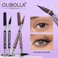 Rotating Eyeliner Half-Pen Liquid Eyeliner Type Non-Permanent Burst Fade Color Rendering 360 Wholesa