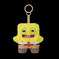 Original Fuggler SpongeBob Patrick Keychain Bag Charm for Backpack Decoration Soft Plush Doll Teeth 