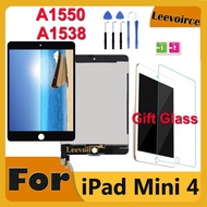High Quality LCD With Free Glass For APPLE iPad mini 4 A1538 A1550 Touch Screen LCD Display Digitize