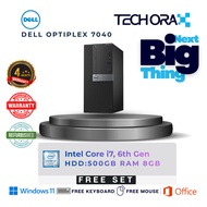 Dell Optiplex 7040 | Core i7 6th Gen  @3.40GHz  | 8 GB RAM | 500 GB HDD | MS Office 24 |